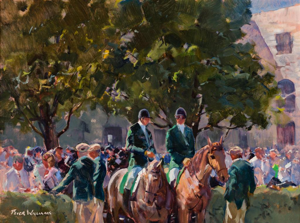 Keeneland Outriders, by Peter Williams 